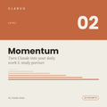 Momentum (Level 2) — Claude Workflows, Projects & Styles